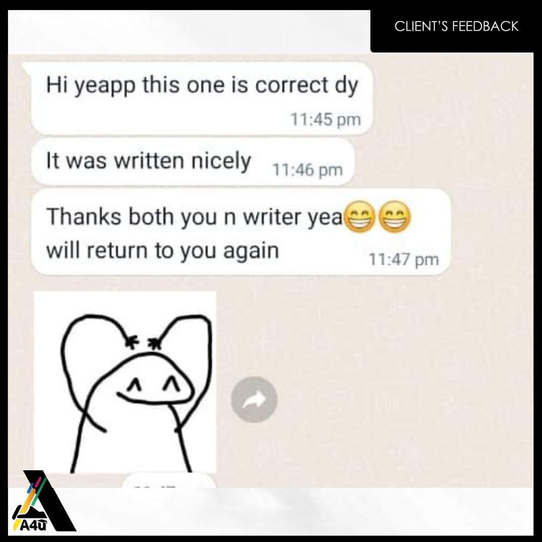 Assignment Helper service's customer review 13