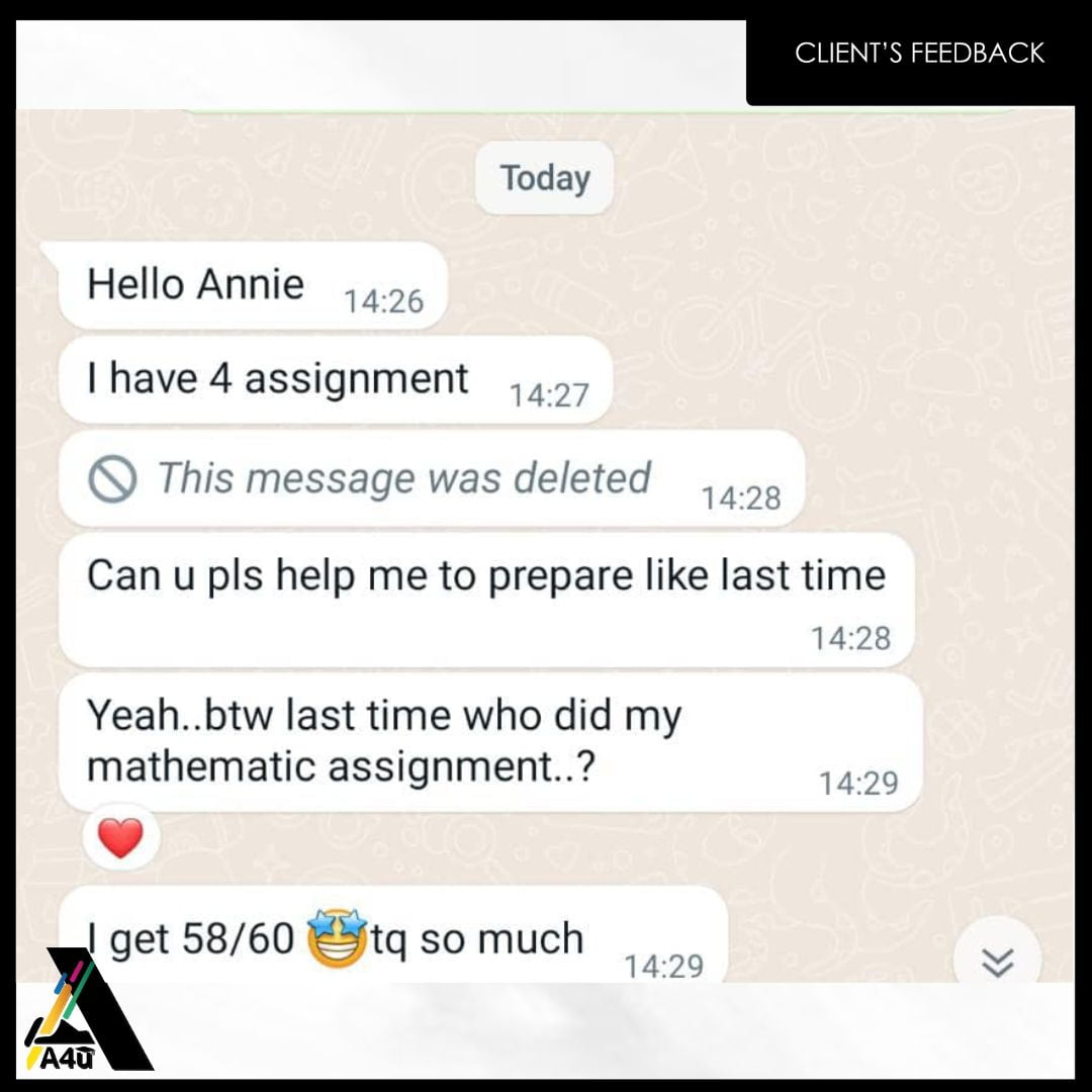 Assignment Helper service's customer review 16