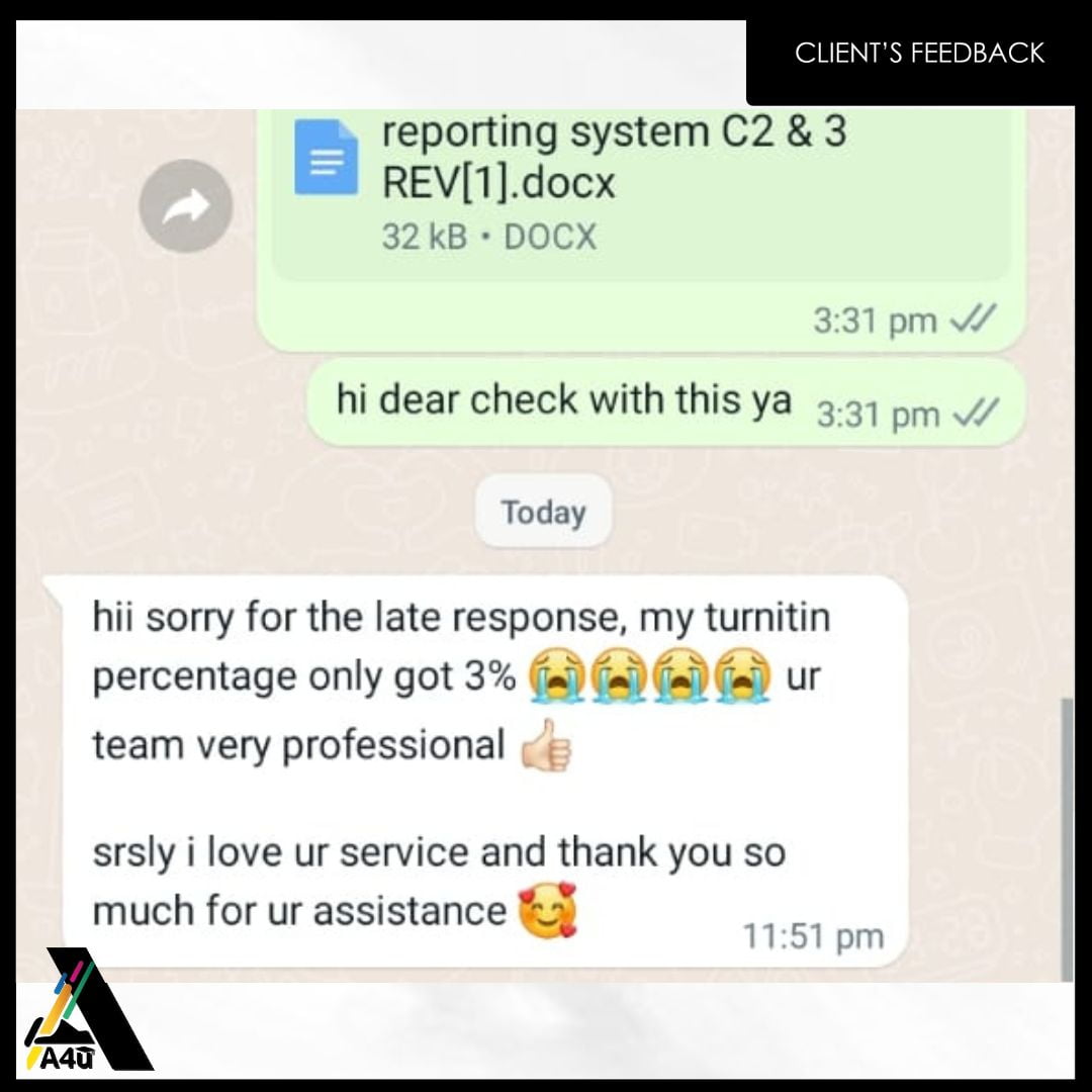 Assignment Helper service's customer review 4